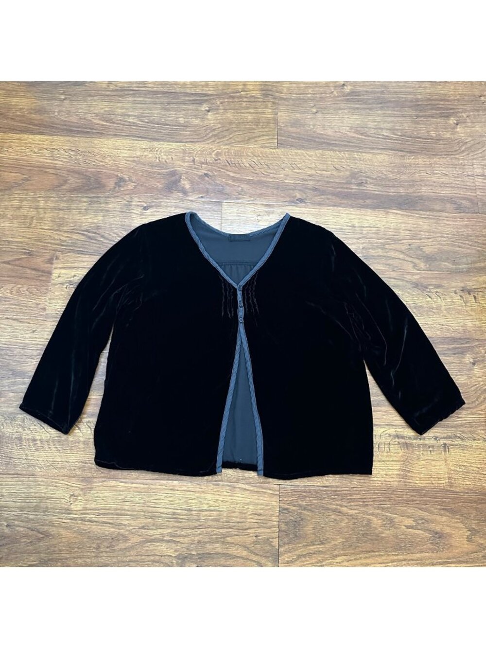 CP Shades velvet cardigan jacket M